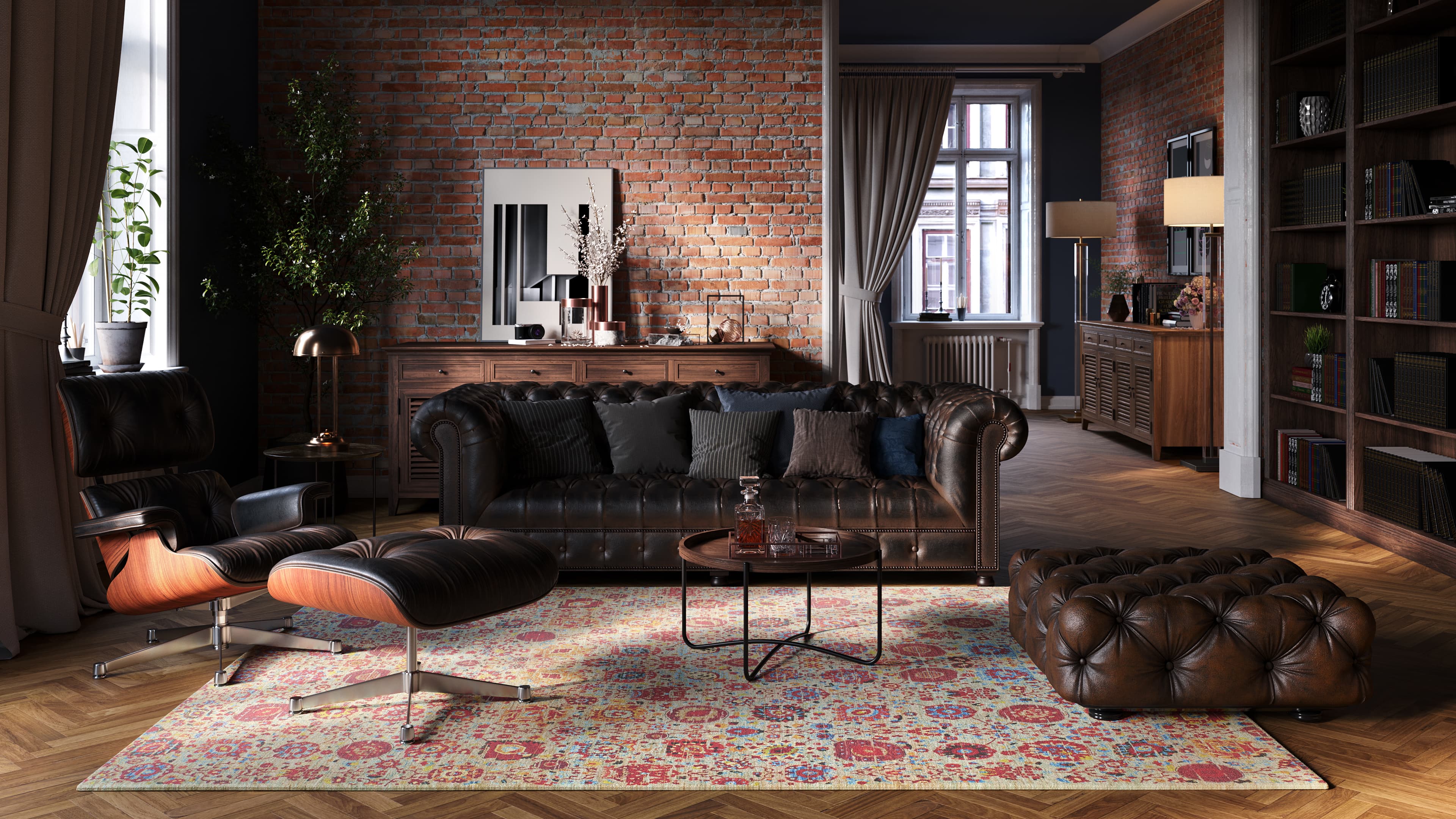 Naziri Carpets – Interior Display Set 3